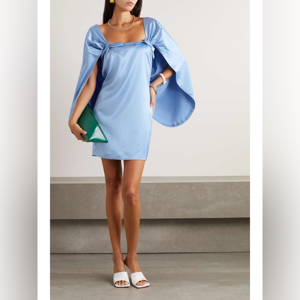 Bernadette August blue mini dress